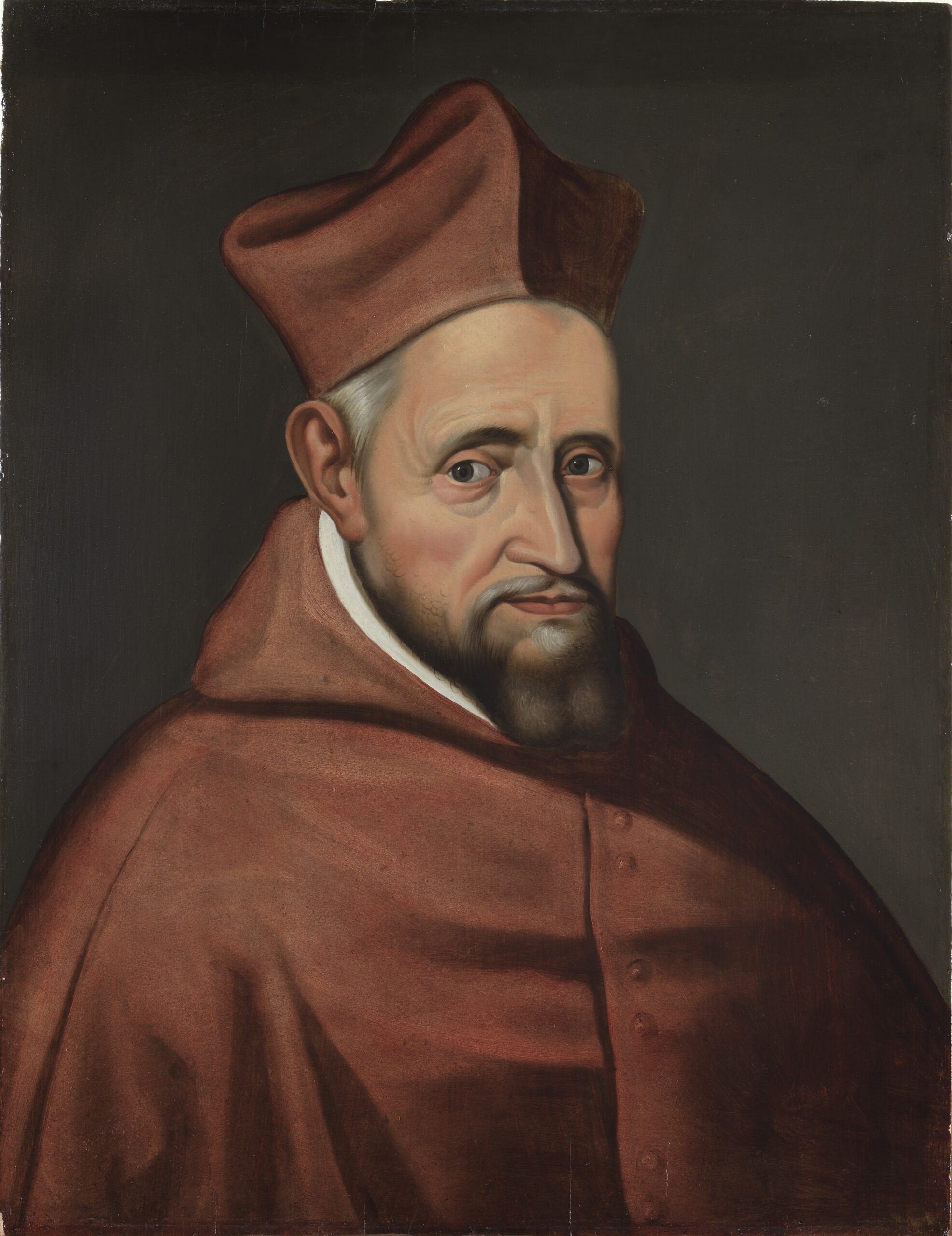 Retrato de san Roberto Belarmino, cardenal y doctor de la Iglesia