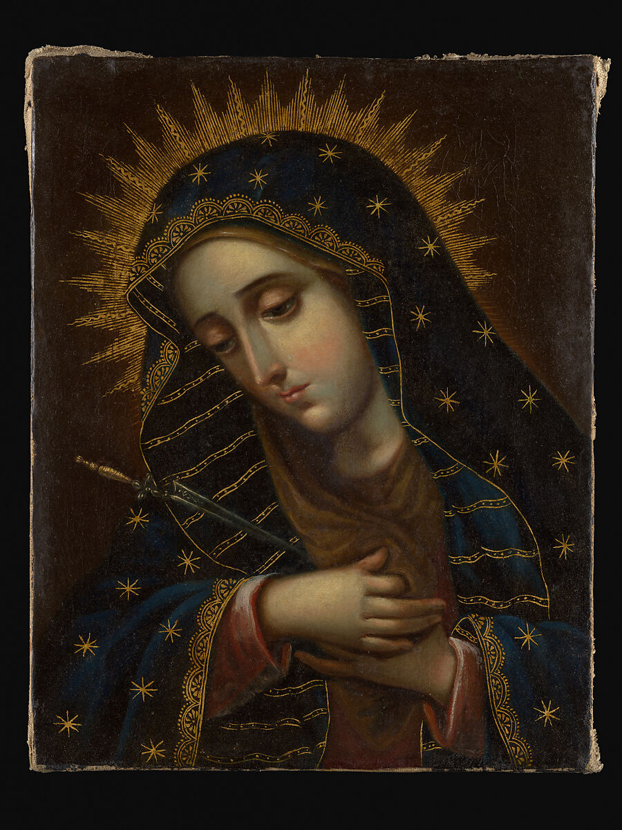 Virgen de los Dolores, obra del siglo XVIII